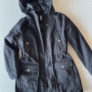 G.H. Bass & Co. Gray Plaid Lined Jacket